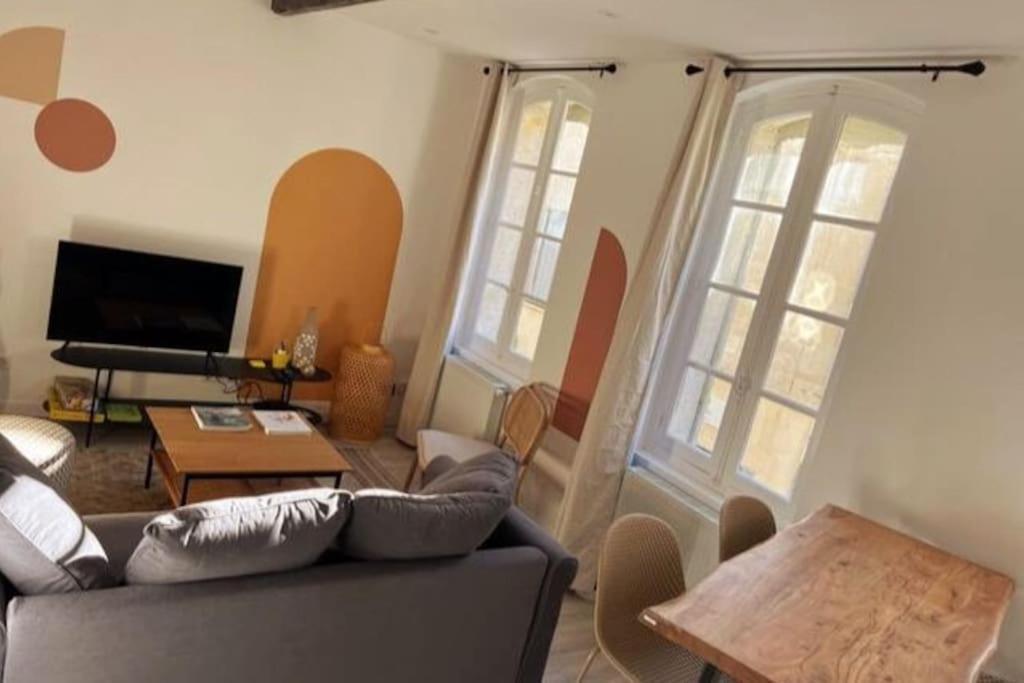 Les Arches - Belle Decoration - Wifi - Ac Clim Lägenhet Villeneuve-lès-Avignon Exteriör bild
